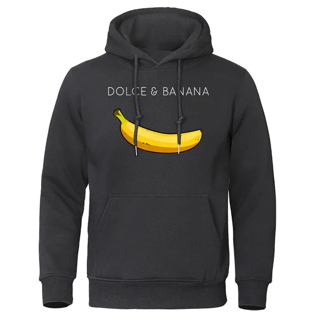 Heidi-Mode - Stilvolle Herbst Dolce Banana Hoodie für Männer