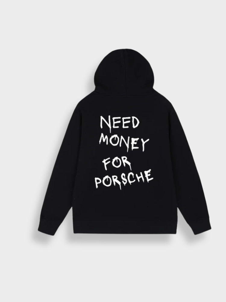 Heidi-Mode Money for Porsche - Statement-Kapuzenjacke