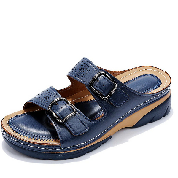 Heidi-Mode | Damen Leder Orthopädische Sandalen