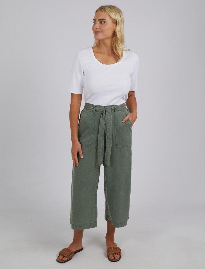 Heidi-Mode | Damen Relaxed Washed Pant Komfortabel