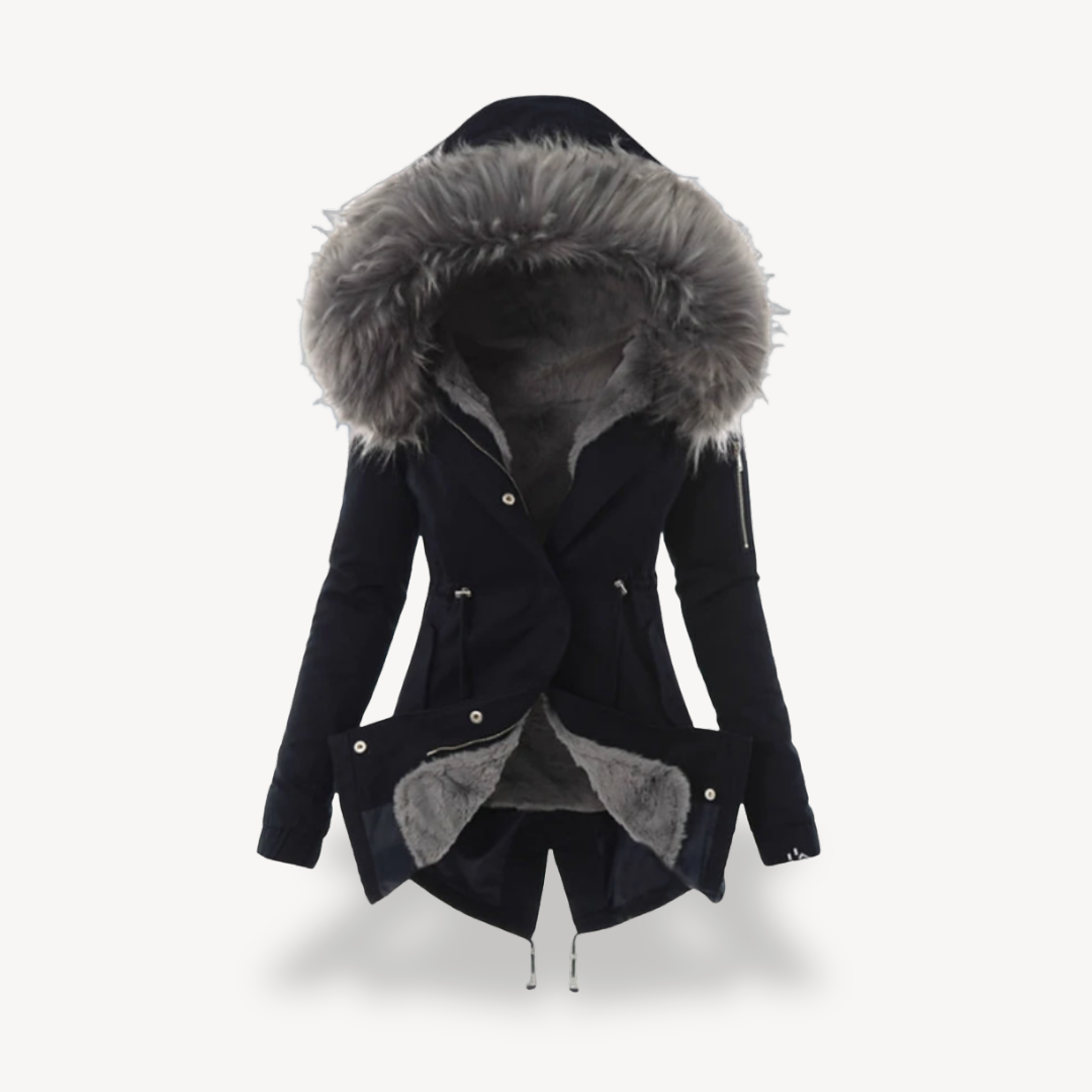 Heidi-Mode | Damen mit Pelzfutter Winter Parka