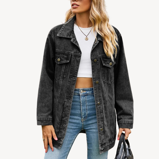 Heidi-Mode | Denim Hemdjacke für Frauen