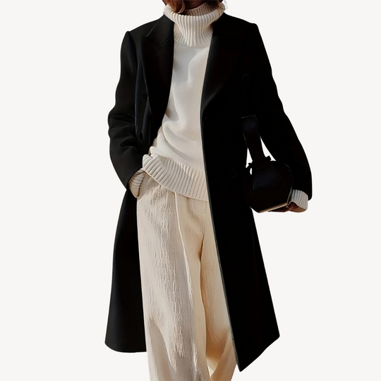 Heidi-Mode | Damen Doppelreiher Mantel