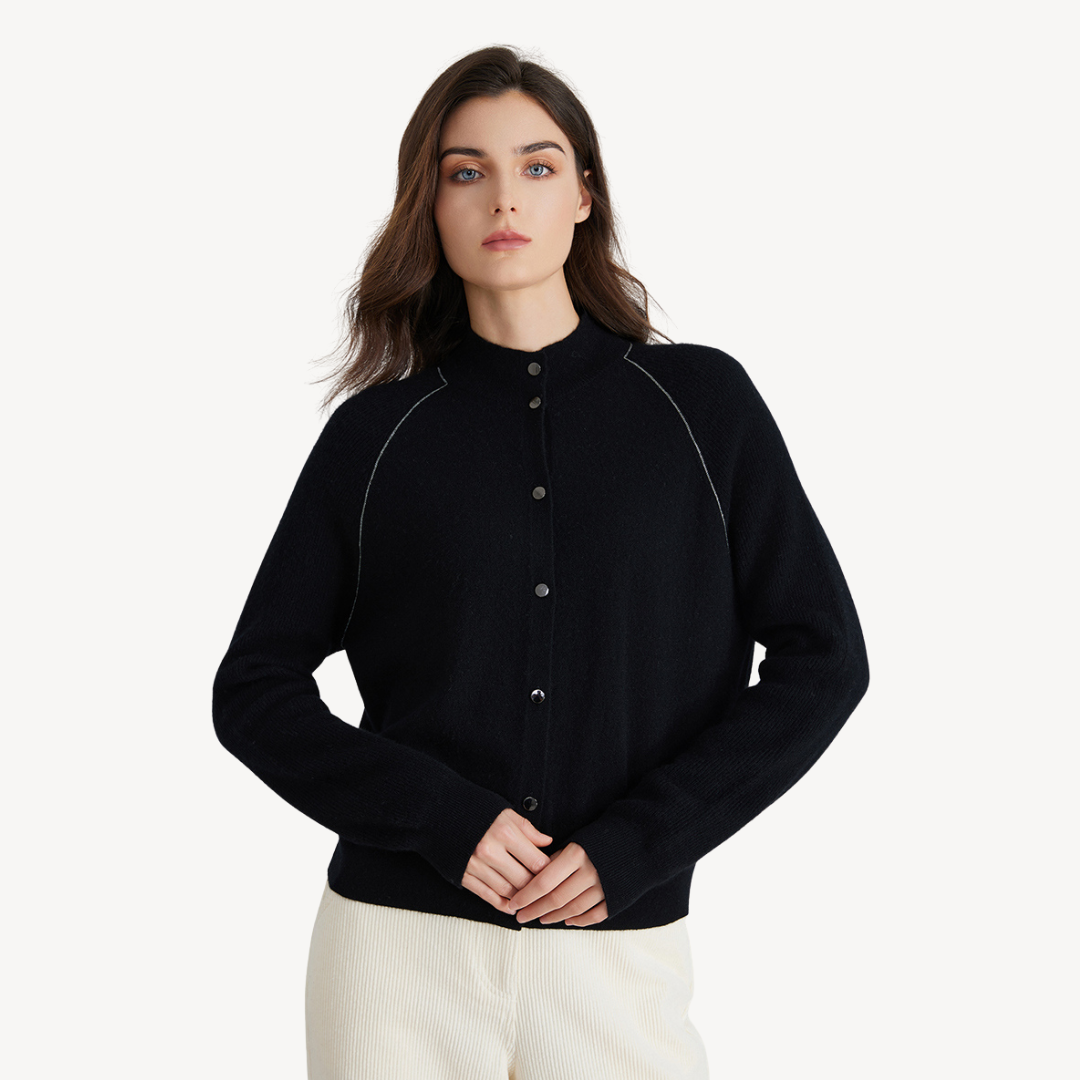 Heidi-Mode | Weicher Baumwollcardigan für Frauen