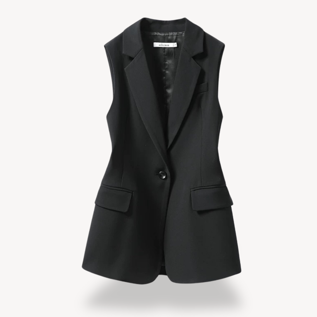 Heidi-Mode | Damen Ärmelloser Blazer