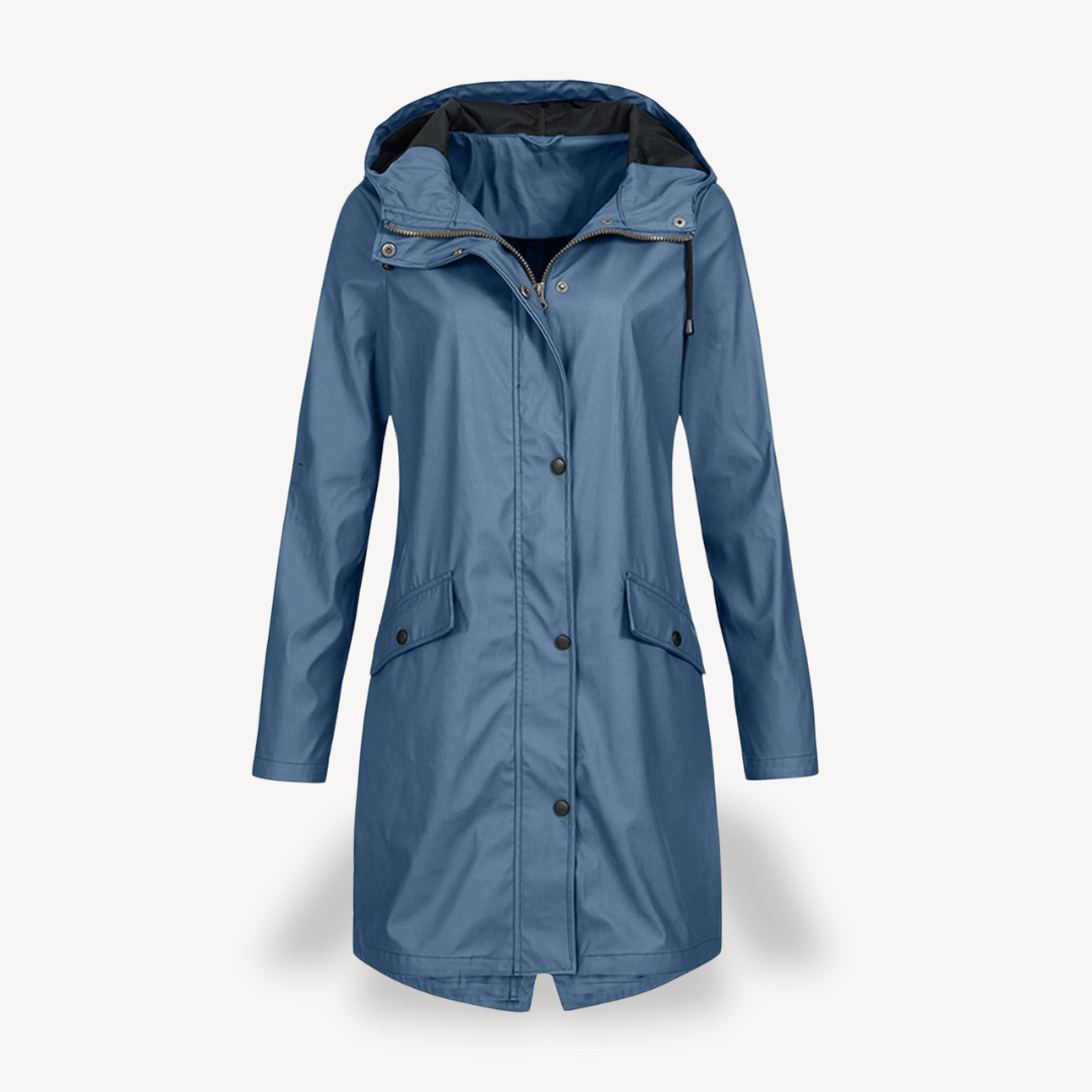 Heidi-Mode | Damen Wasserdichte Kapuzenjacke