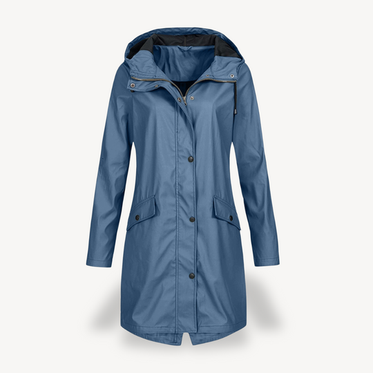Heidi-Mode | Damen Wasserdichte Kapuzenjacke