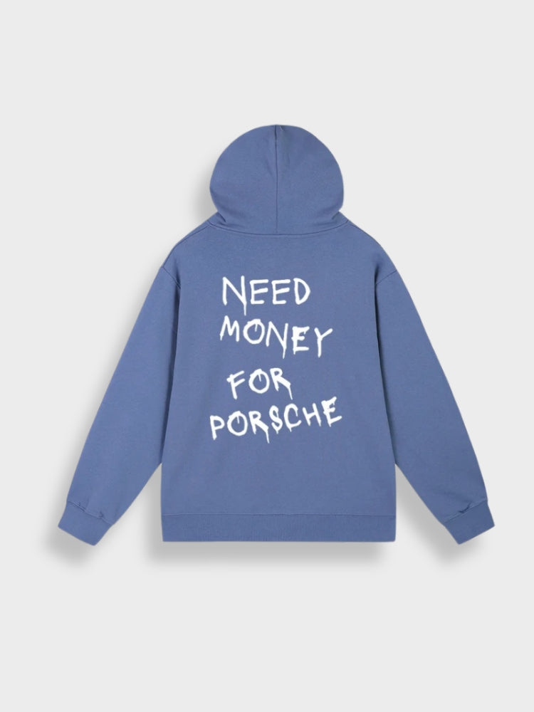 Heidi-Mode Money for Porsche - Statement-Kapuzenjacke