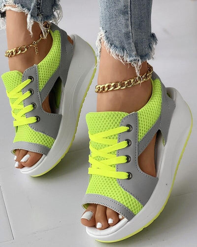 Heidi-Mode | Sommerliche, Grobe Sandalen