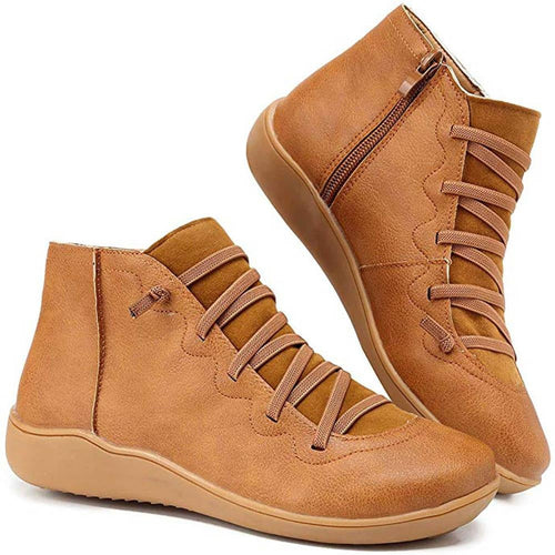 Heidi-Mode | Leder Stiefeletten