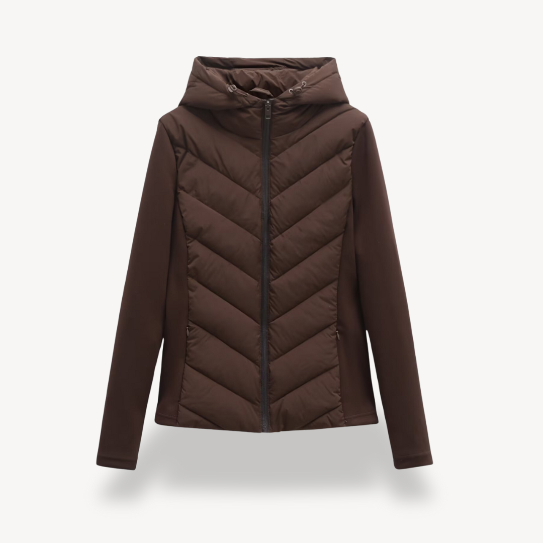 Heidi-Mode | Damen Chevron Steppjacke