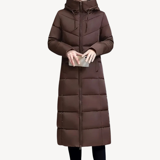 Heidi-Mode | Damen Lange Daunenjacke