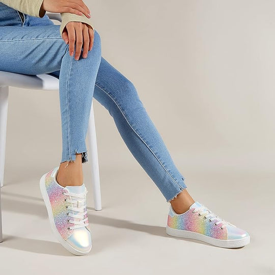 Heidi-Mode | Schnürbare Damensneaker