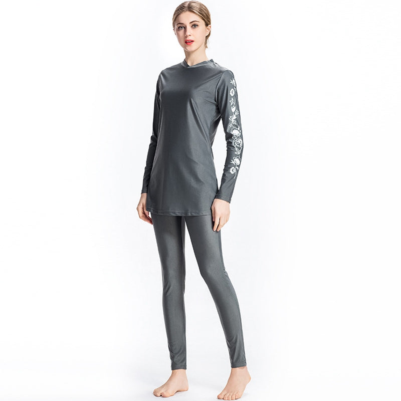 Heidi-Mode | 3 Stück Set Burkini Muslima Frauen Badebekleidung Badeanzug