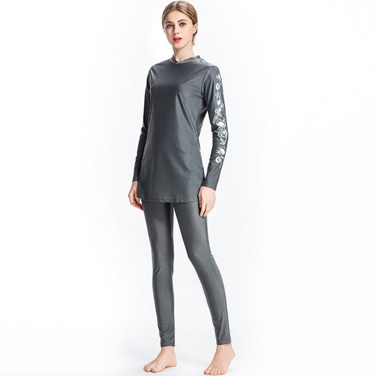 Heidi-Mode | 3 Stück Set Burkini Muslima Frauen Badebekleidung Badeanzug