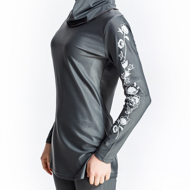 Heidi-Mode | 3 Stück Set Burkini Muslima Frauen Badebekleidung Badeanzug