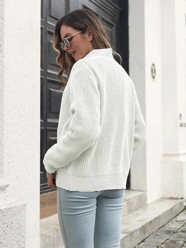 Heidi-Mode | Lockere Strickjacke Pullover