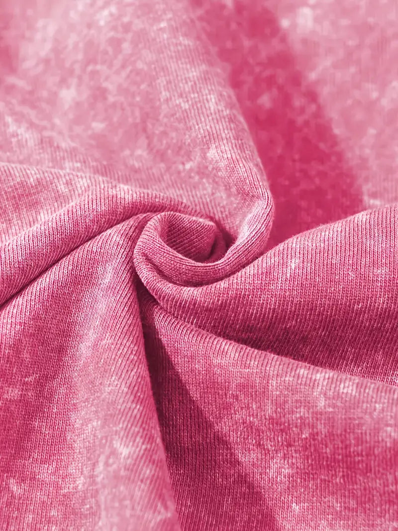 Heidi-Mode | Baumwoll-T-Shirt mit Rundhalsausschnitt