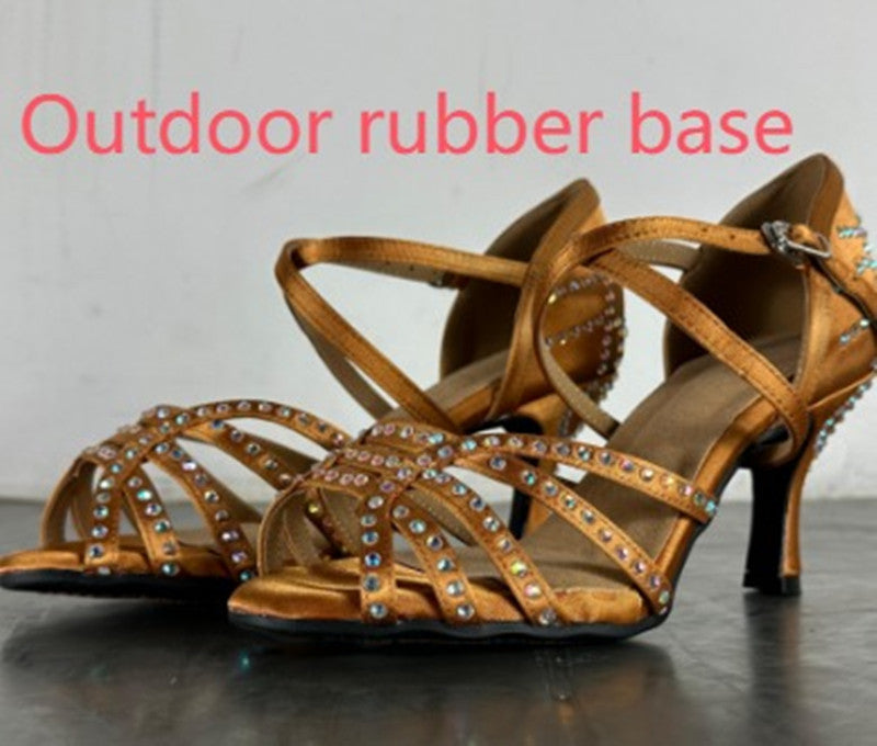 Heidi-Mode | Diamond Latin Tanzschuhe Damen High Heels Tanzschuhe