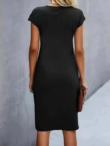 Heidi-Mode | Bequemes Kleid mit Rundhalsausschnitt für Frauen
