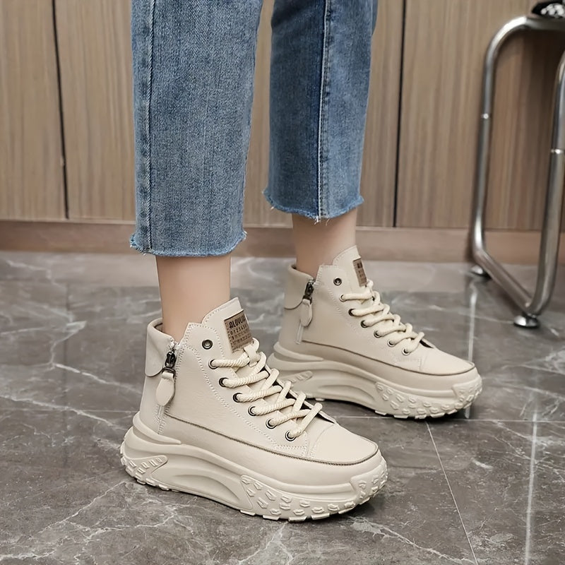 Heidi-Mode | Hohe Platform Sneakers