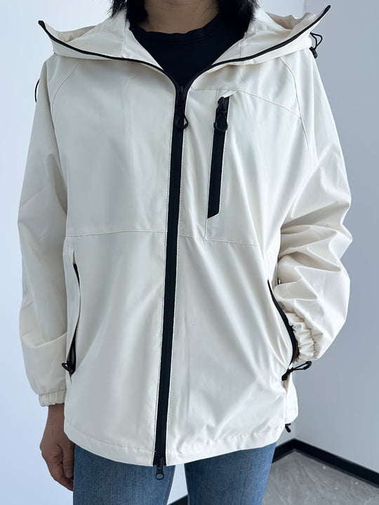 Heidi-Mode | Moderne Wasser und Winddichte Regenjacke für Damen