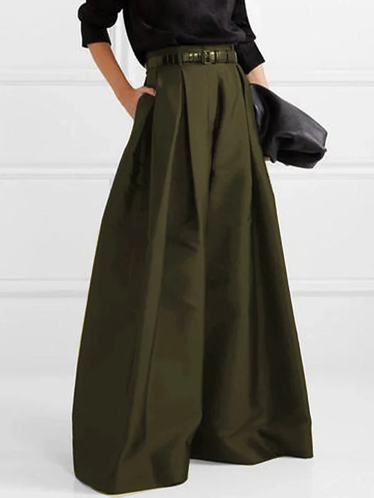 Heidi-Mode | Weite Hose mit Hoher Taille