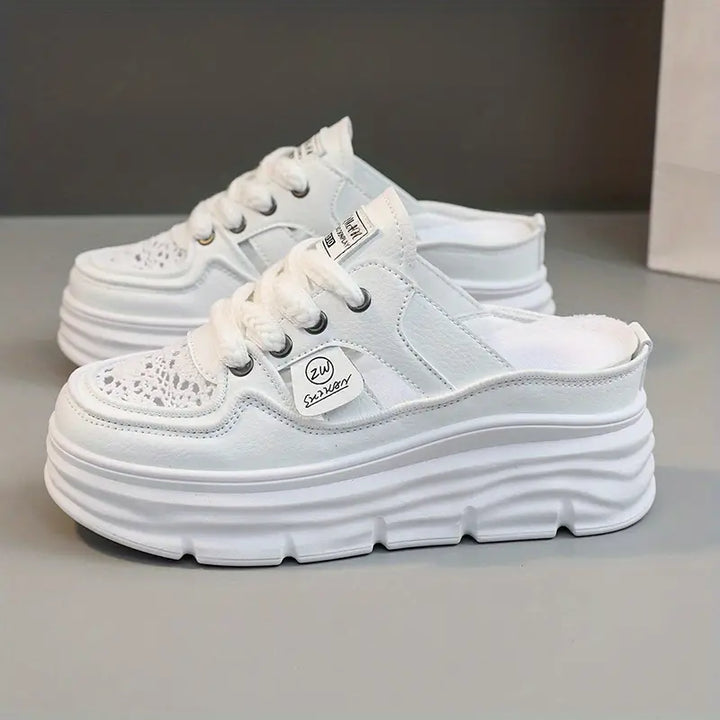 Atmungsaktiver Plateau-Slip-Schuh