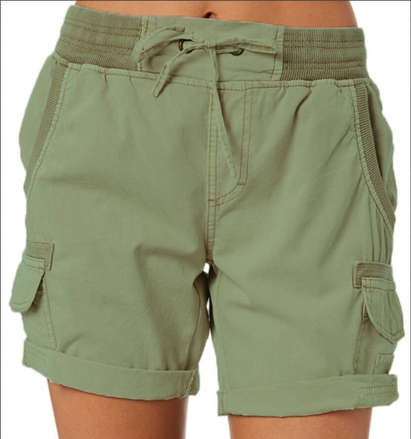 Elegante Shorts mit hoher Taille