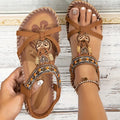 Heidi-Mode | Boho Flache Sandalen