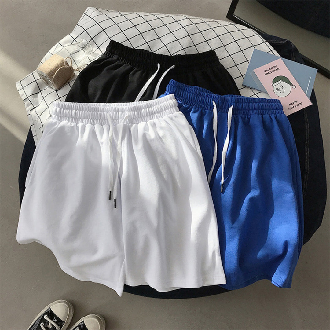Heidi Mode | Sommer Herren Eis Seide lose Shorts