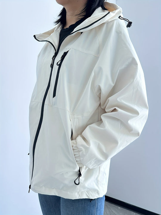Heidi-Mode | Moderne Wasser und Winddichte Regenjacke für Damen
