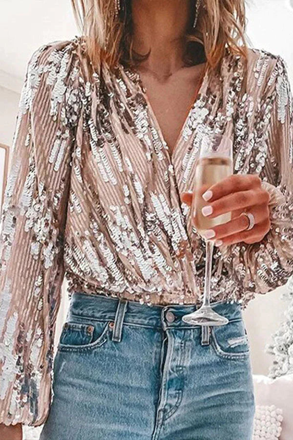 Heidi-Mode | Glitzer Bluse