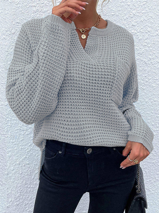 Heidi-Mode | Weich Stilvoll Strick Warm Pullover