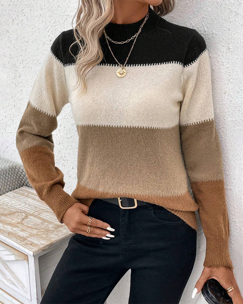 Comfy Sweater mit vollem Ärmel