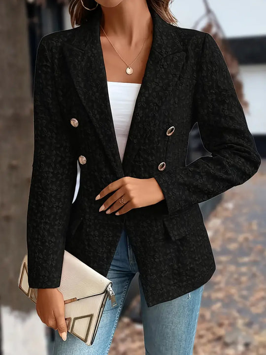 Heidi-Mode | Stilvoller Zweireihiger Blazer