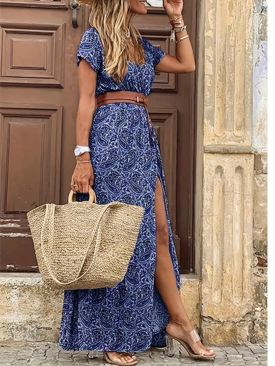 Boho Langes Maxikleid für Damen