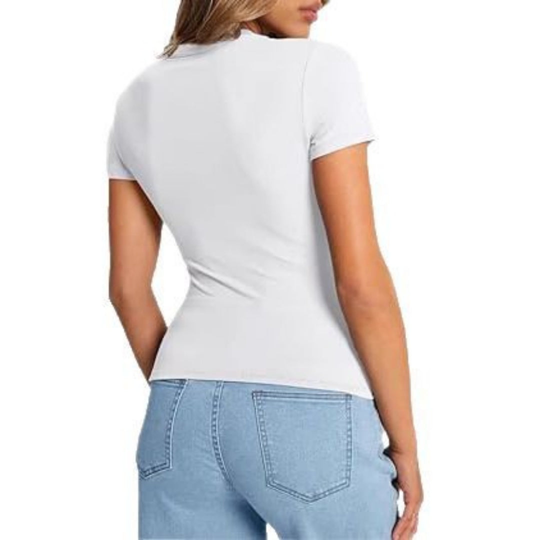 Heidi Mode | T-Shirt mit Rundhalsausschnitt