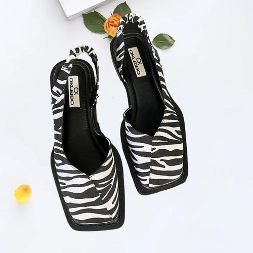 Heidi-Mode | Nose Flats Pu Fashion Sandalen