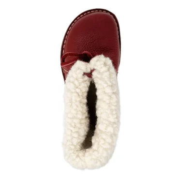 Heidi-Mode | Wasserdichte Lederstiefel mit warmem Wollfutter