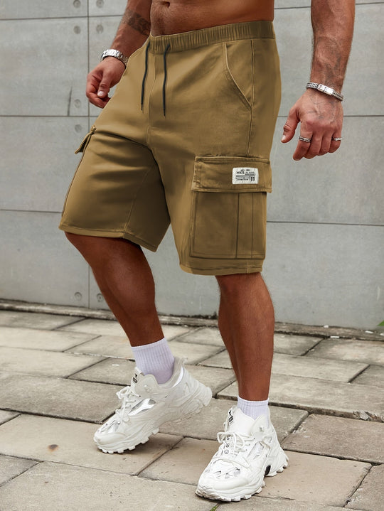 Lässige Cargo-Shorts mit mehreren Taschen