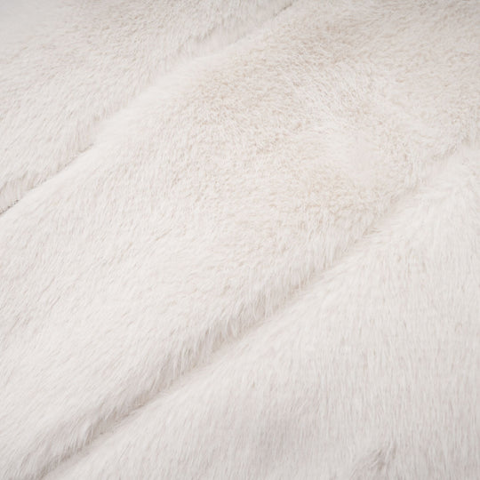 Heidi-Mode | Weiße Faux Fur Jacke & Rock Passendes Set
