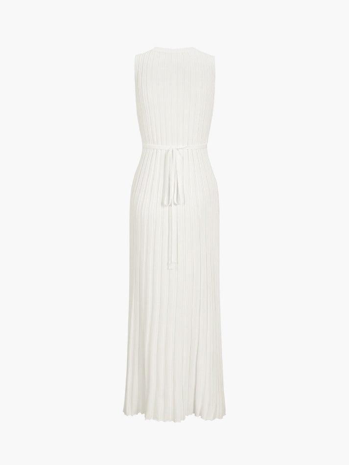 Heidi-Mode | Camille Strick Falten Maxi Kleid