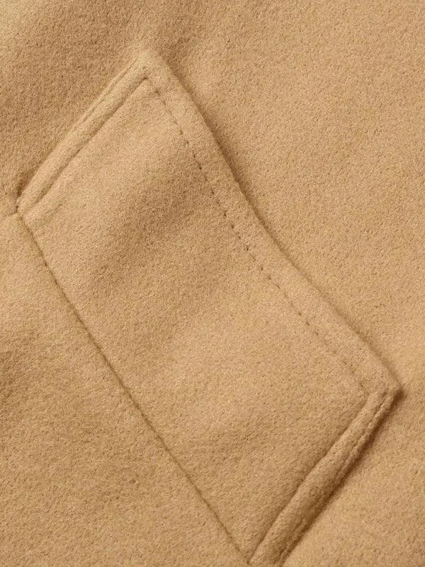 Heidi-Mode | Lässiger Gürtelter Damen Wickelmantel