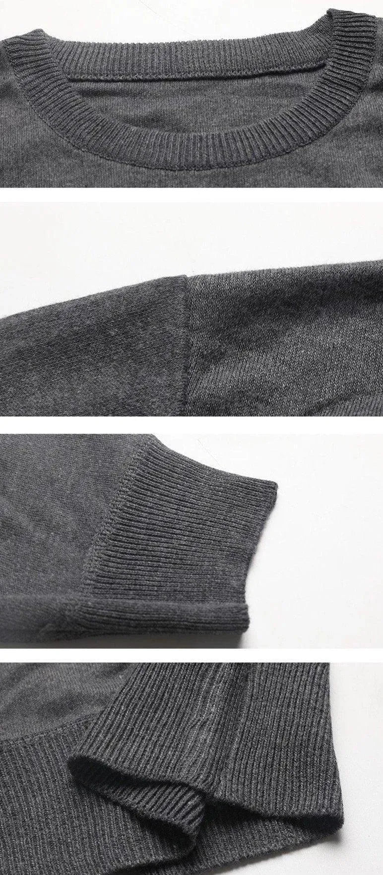 Heidi-Mode | Rundhals Herrenpullover