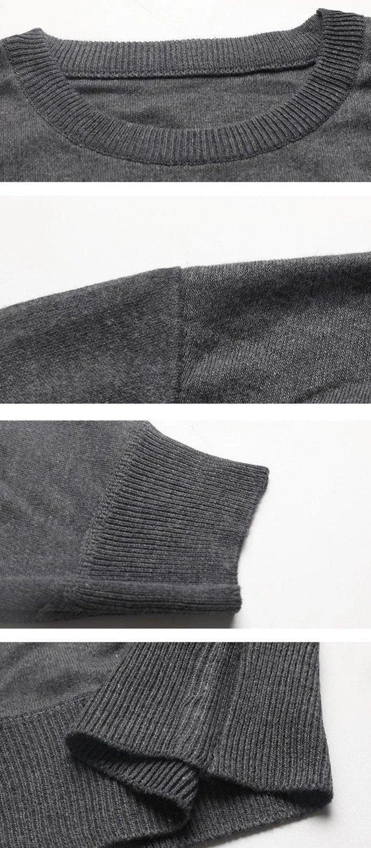 Heidi-Mode | Rundhals Herrenpullover