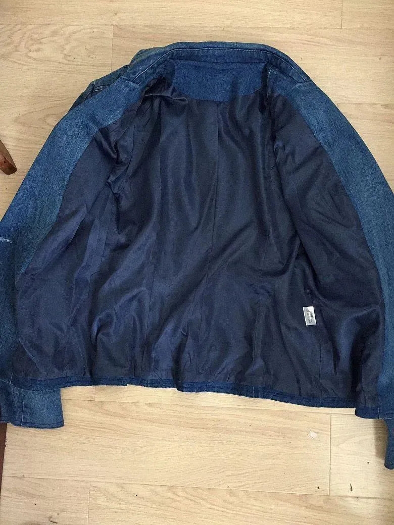 Heidi-Mode | Freizeit Denim Blazer Damen - Freizeit - Unicolor