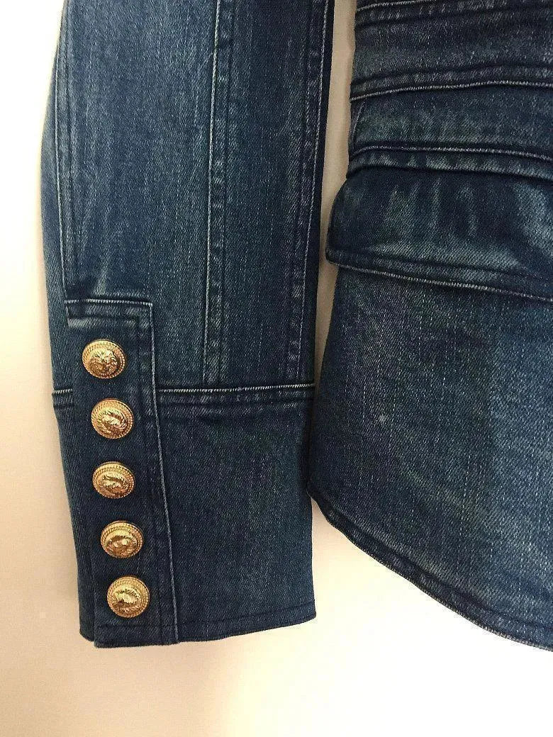 Heidi-Mode | Freizeit Denim Blazer Damen - Freizeit - Unicolor