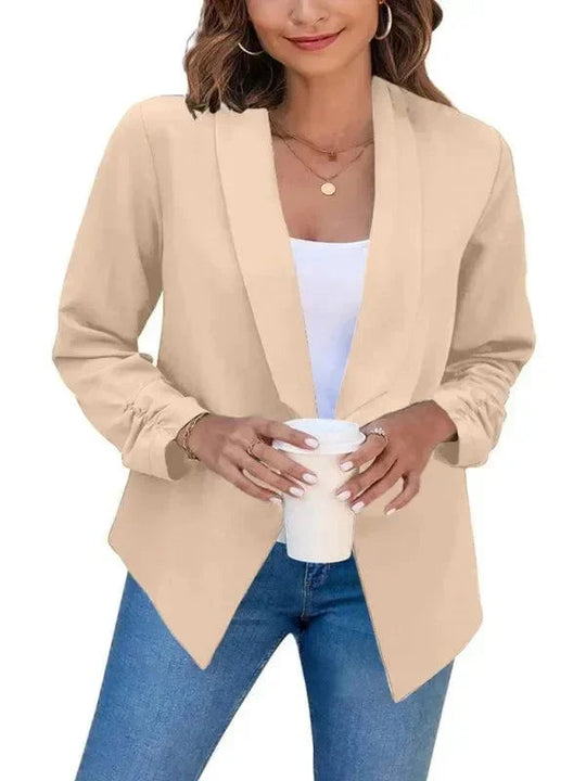 Heidi-Mode | Freizeit Slim Fit V-Ausschnitt Damen Blazer
