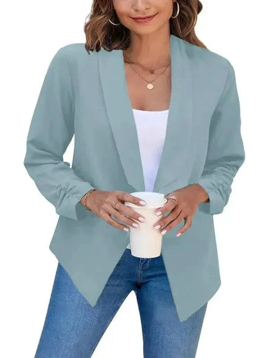 Heidi-Mode | Freizeit Slim Fit V-Ausschnitt Damen Blazer